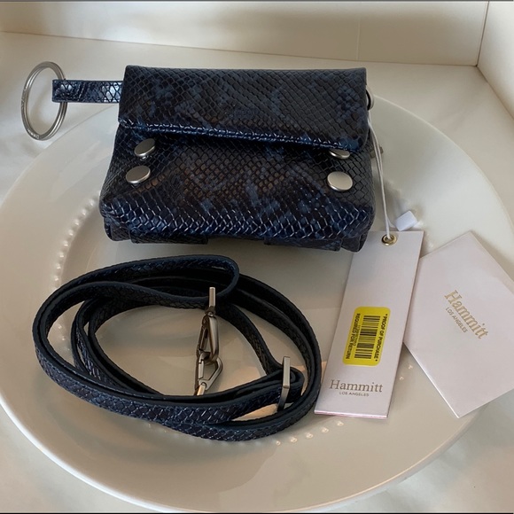 Hammitt VIP mini -French navy snake - Picture 13 of 16